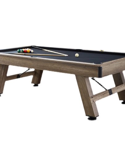 家用台球桌标准型美式黑八三合一多功能室内商用大理石自动桌球台