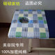 Beauty salon bedside towel cotton beauty salon special bed sheet massage with hole lying towel bed cover massage hole pad