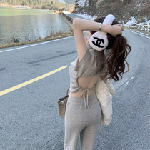 Foreign Air Reduction Advanced Senses Goddess Van Fashion Suit Summer High Waist Do Nt Make Trendy Little Crowd Original Juku Two Sets