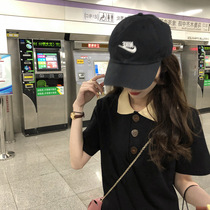 Han Style Fashion 100 lap polo collar short sleeves dress Summer sashimi with slim and luxurious and savage Balloon Balloon Skirt Tide