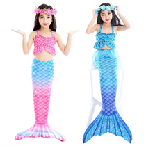 Childrens Mermaid Clothing Girl Man Fish Tail Skirt Baby Fishtail Dress Swimsuit Womens Treasure Swimsuit