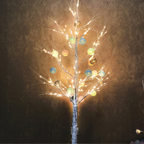 Christmas tree Birch lights LED Christmas simulation tree New Year lights home decoration lights Net red ins girl room