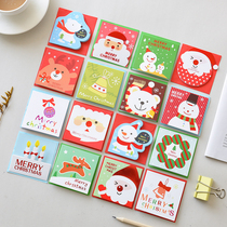 Christmas wishes cards Christmas cards Christmas tree pendants DIY decorations Wishing words Christmas decorations