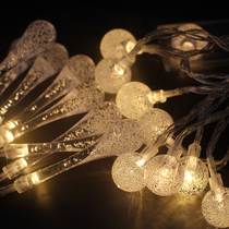 3 meters 20 head LED battery transparent line light string color light Christmas pattern light rice light waterproof outdoor style variety