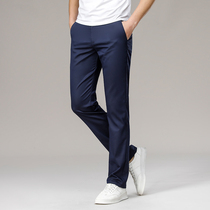 Chuandie summer thin stretch business casual straight casual pants mens professional suit pants trousers