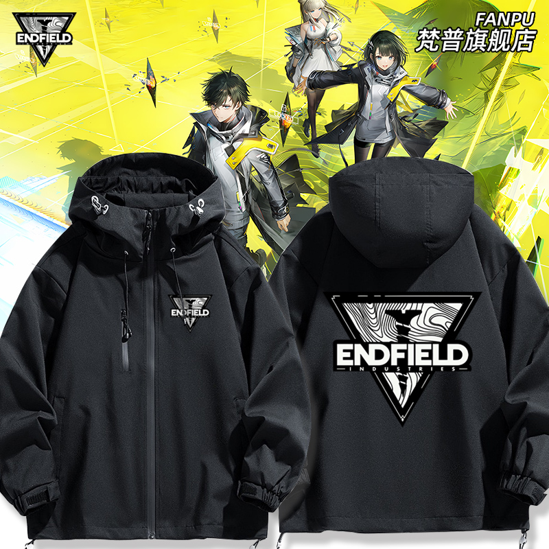 Arknights Endgame Game Core Player Merchandise Windbreaker Jacket Men's Autumn and Winter Anime Clothing Arknights Endgame Game Core Player Merchandise Windbreaker Jacket Men's Autumn and Winter Anime Clothing