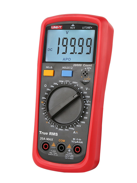 Uliide Ut39E+/Ut890D+/C High-Precision True Effective Value Manual Range Digital Electrical Multimeter