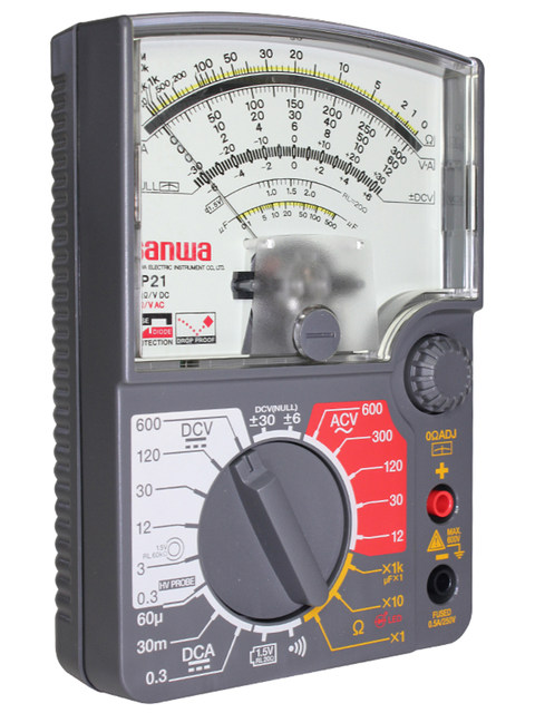 Sanwa Japan Sanwa Sp21 Multi-Function Pointer Multimeter Mechanical Simulation Meter Zero Center/Ponep