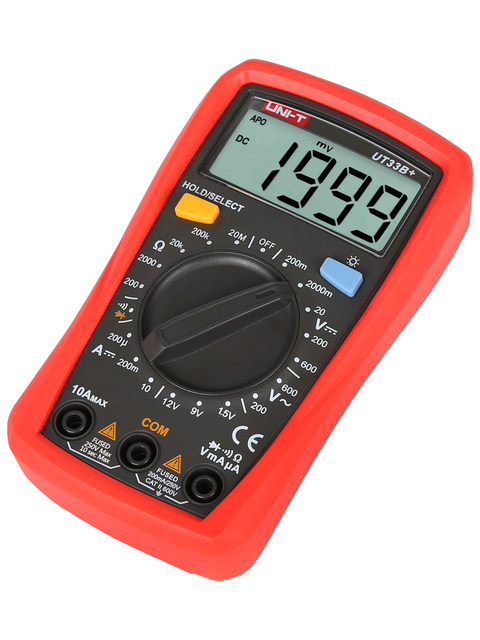 Unilide UT33A+/UT33B+/UT33C+/UT33D+ high-precision handheld burn-proof digital multimeter