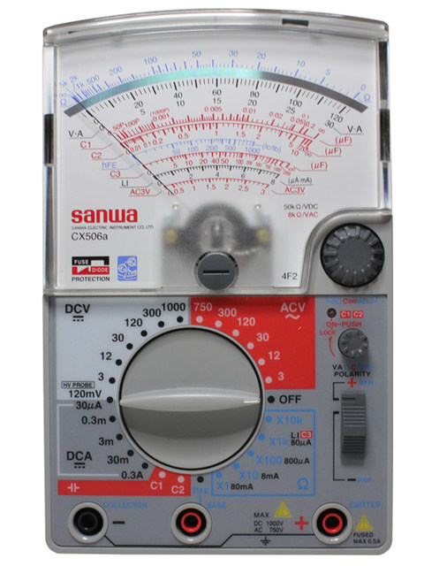 Imported sanwa CX506a multi-function high-precision pointer multimeter electrician analog multimeter 10K