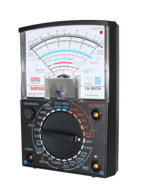 Sanwa YX-361TR pointer multimeter high-precision large-range mechanical analog meter 10K resistance range