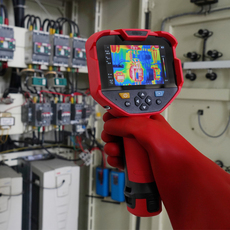 Тепловизор 优利德uti384h高分辨率手动调焦智能红外热成像仪-30~650℃可通讯