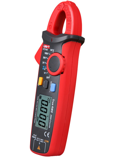 Unilide Ut210A/B/C/Ut210E/Ut210D High-Precision Mini Automatic Digital Clamp Meter Ammeter