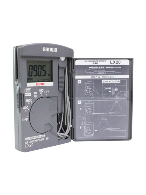 Sanwa Sanwa LX20 pocket environmental digital light meter photometer lumen meter lux meter 400KLX