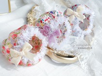 Japan Imported Fabric Custom Pet Kitty Pooch Hood Cute Hair with Teddy Yorkshire Hair Stirrup Accessories