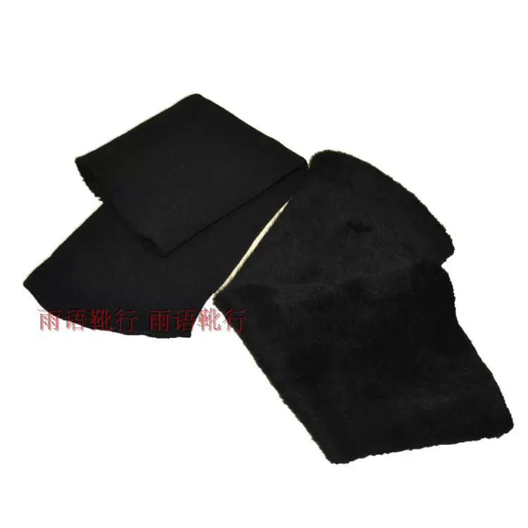 Giày đi mưa đặc biệt ấm lót lót Có thể tháo rời tất mùa thu và mùa đông ấm áp bao bọc ngoài tất ấm