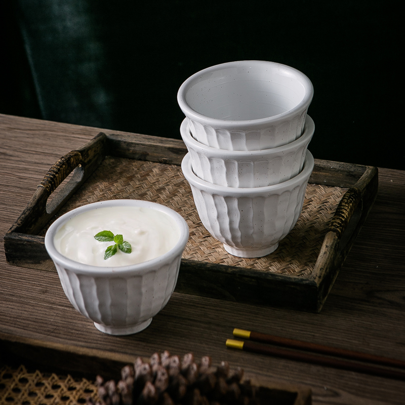Japanese High-Temperature Ceramic Tableware Rice Bowl Salad Bowl Fruit Bowl Noodle Bowl Soup Bowl Dessert Bowl Household Snack Bowl Japanese High-Temperature Ceramic Tableware Rice Bowl Salad Bowl Fruit Bowl Noodle Bowl Soup Bowl Dessert Bowl Household Snack Bowl