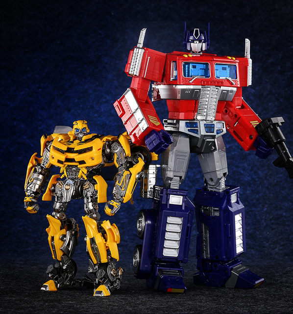 Super ໃຫຍ່ deformation toy 5 ລົດ King Kong Optimus ຫຸ່ນຍົນ pillar Bumblebee ເດັກນ້ອຍເດັກນ້ອຍໂລຫະປະສົມຂອງແທ້ 4