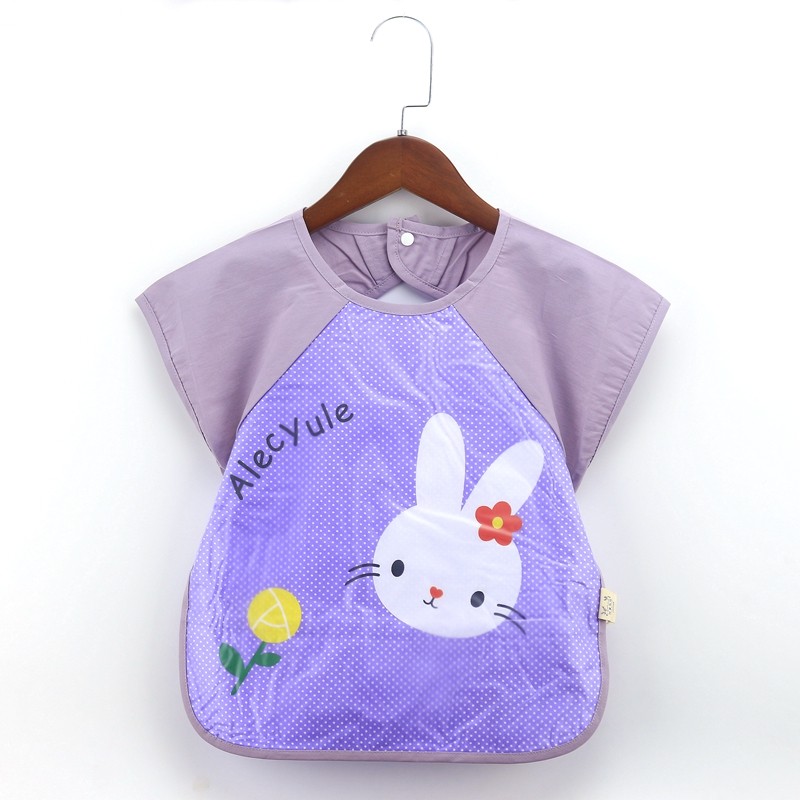 Baby bib rice pocket baby pocket plus size cotton saliva towel waterproof vest style tie child bib soft