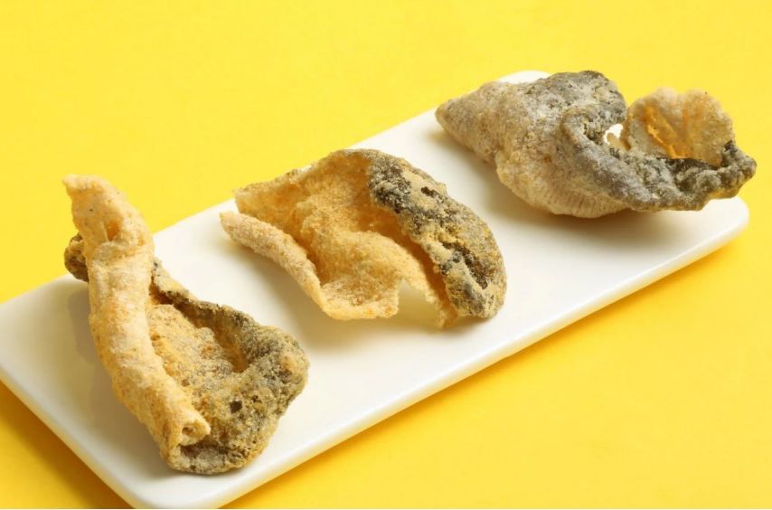风靡香港的咸蛋黄鱼皮,人见人爱的美味!