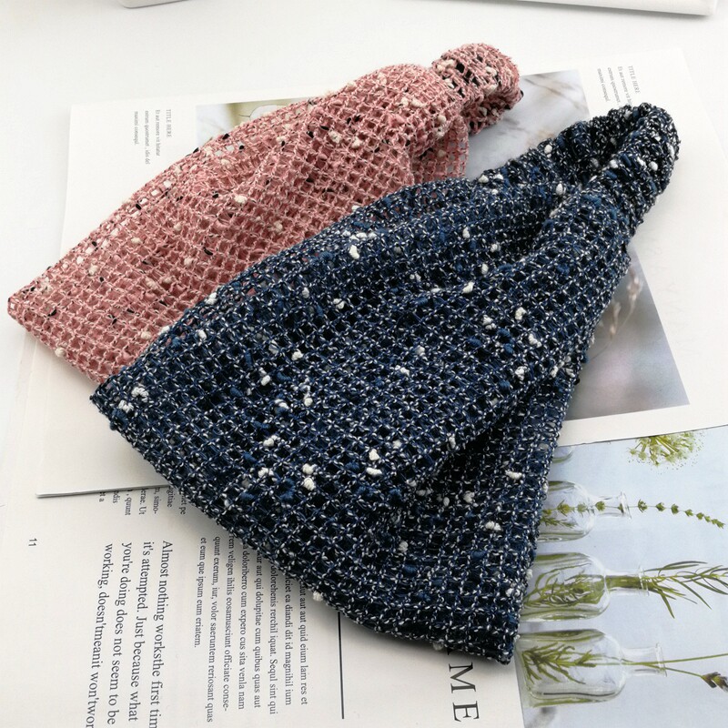 wide side hair with female cover white hair head hoop Korea sweet mesen female system wash face pressure hair headscarf headgear headgear for women's hair hoop-Taobao