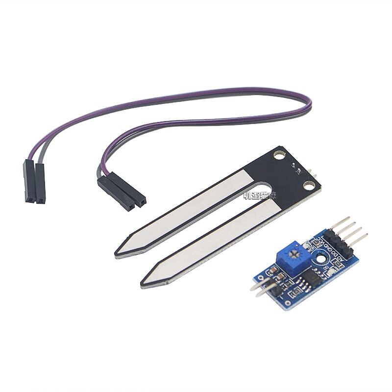 Gardening flowers automatic detection robot soil moisture detection sensor module nickel-plated treatment is not easy to corrode