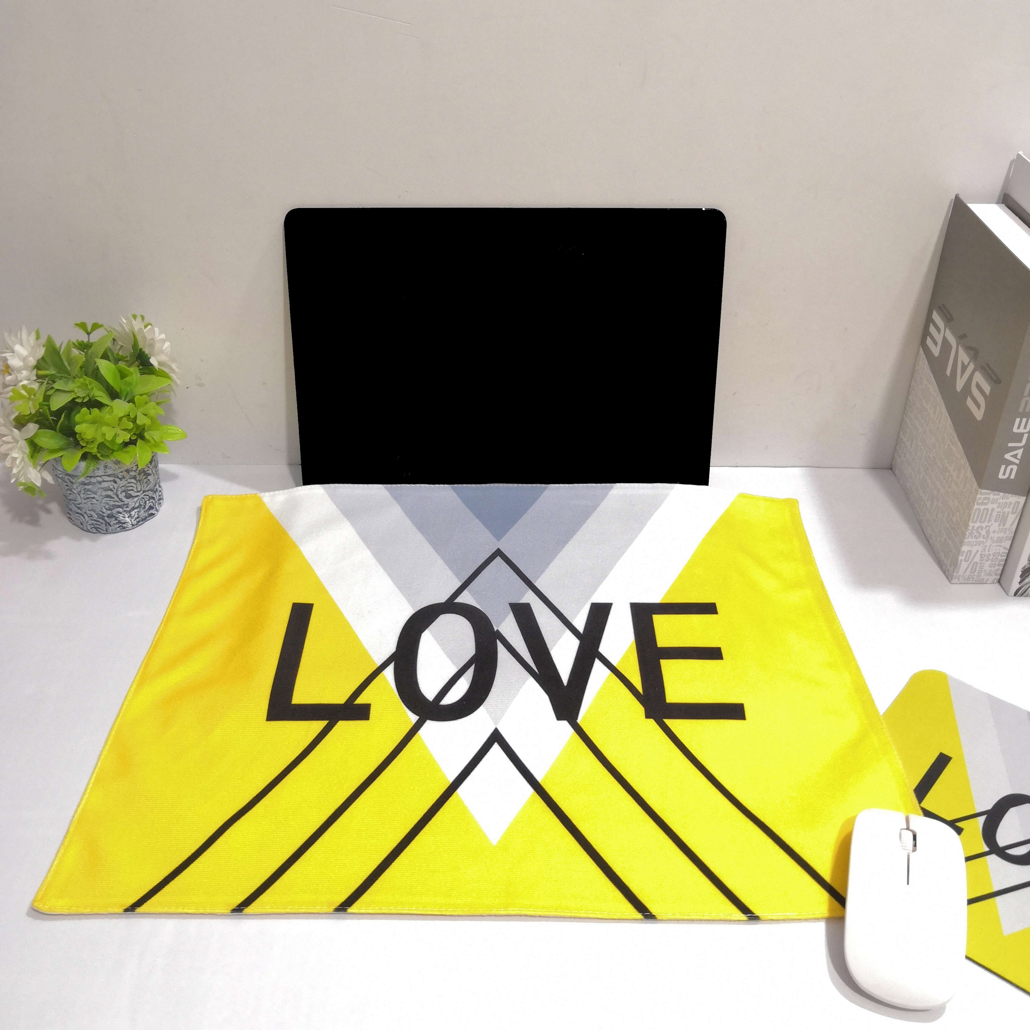 Minimalist cover grey cloth anti-dust cloth Home computer cover notebook dust cover notebook print machine dust cover