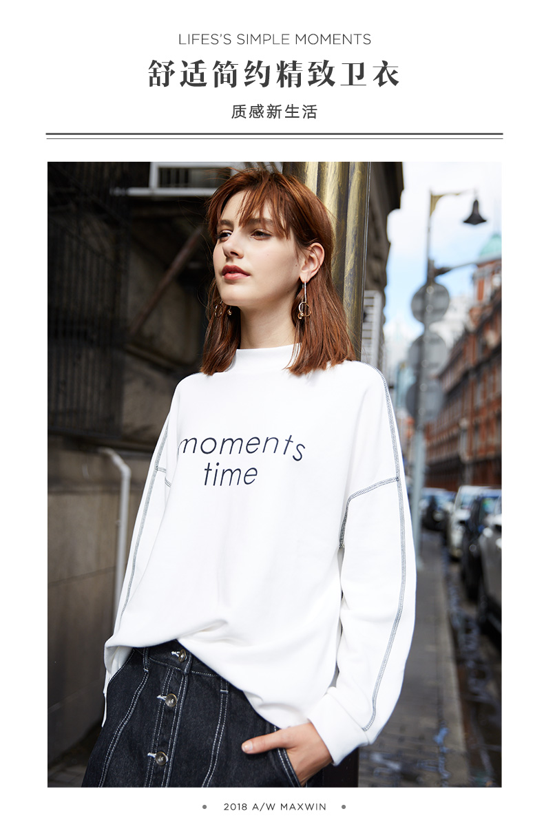 Sweatshirt femme MAXWIN en Coton - Ref 3215223 Image 8