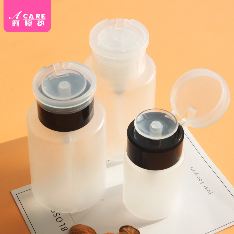 Makeup remover Water by pressing Split Bottle Packing with empty bottle Travel portable skin-care products Skin Water Split pressure Bottles