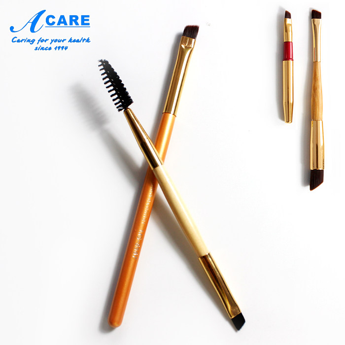 Makeup Brush Brow Lip Color Makeup Portable Suit Beginscholar Eye Shadow Brush Mini with lid Spiral Bevelled Professional Tool