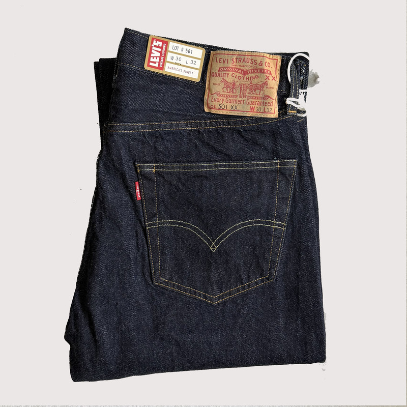 Levis Lvc Japanese-Made 1955 Official Vintage American-Style Raw Selvedge Denim Jeans Trendy 50155-0080 Levis Lvc Japanese-Made 1955 Official Vintage American-Style Raw Selvedge Denim Jeans Trendy 50155-0080