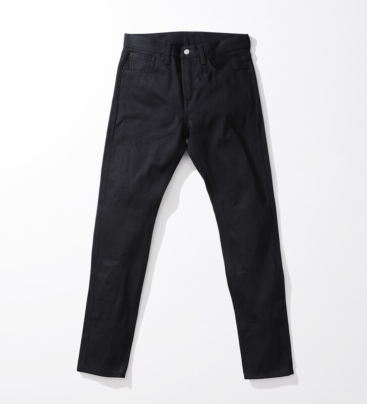 Edwin American Retro Amekaji Black Slim Tapered 512 Selvedge Jeans Made in Japan Lvc