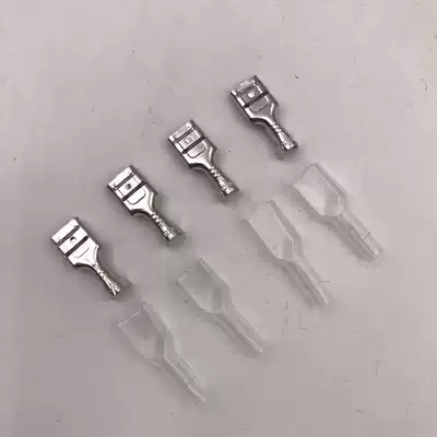 Take a set of four CN101A timers with 6 3mm terminal block sheath Reed female connector plug type