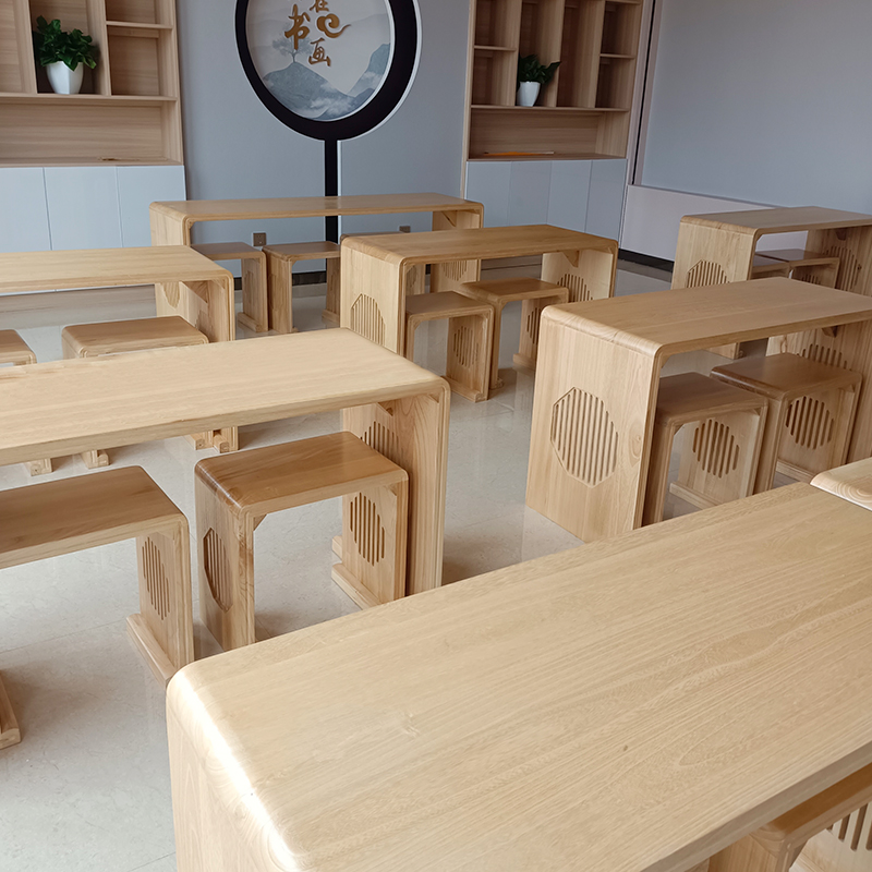 Soliwo Calligraphy Table Country Table New Chinese Student Training Course Table Tea Table Tea Table