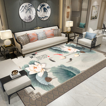 Floor mat New Chinese doormat Household foyer room Bedroom Bedside blanket Living room Entrance floor mat Carpet Coffee table blanket