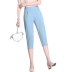 Quần cotton và vải lanh cắt quần nữ mỏng mùa hè 2019 mới mẹ trung niên hoang dã lỏng lẻo quần harem nữ - Quần Harem