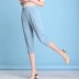 Quần cotton và vải lanh cắt quần nữ mỏng mùa hè 2019 mới mẹ trung niên hoang dã lỏng lẻo quần harem nữ - Quần Harem shop thoi trang Quần Harem