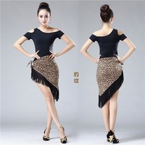 Latin DANCE DRESS BAO WEN Tassel hip towel Latin dance hip towel Dance performance Tassel TRIANGLE towel skirt