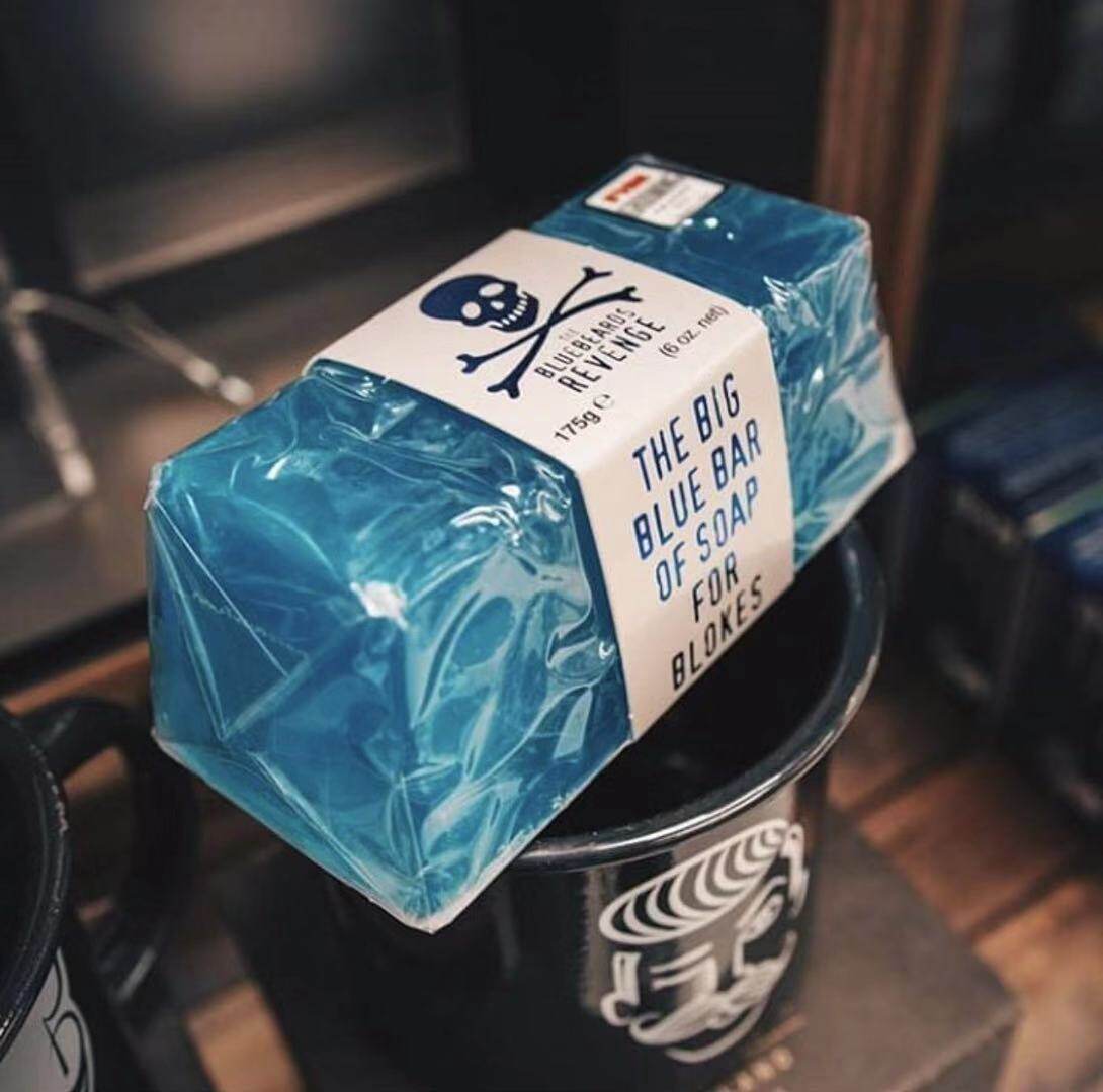 British Bluebeards Revenge Bluebeard Soap Ancient Dragon Soap Wash face bathing men Soap Ancient Dragon Taste