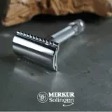 Германия Салинен Меркур Мерк 34C Ручное ручное управление двойным безопасным бритьем Нож для бритья Немецкие производственные подарок