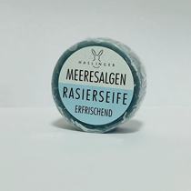 Austrian Haslinger mens seaweed shaving soap hard soap refill 60g