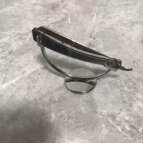 Старомодная бритва, лезвие для бритья, трубка