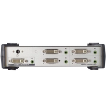 ATEN KVM DVI video sharer VS164)VS-164 4-port DVI switch converter