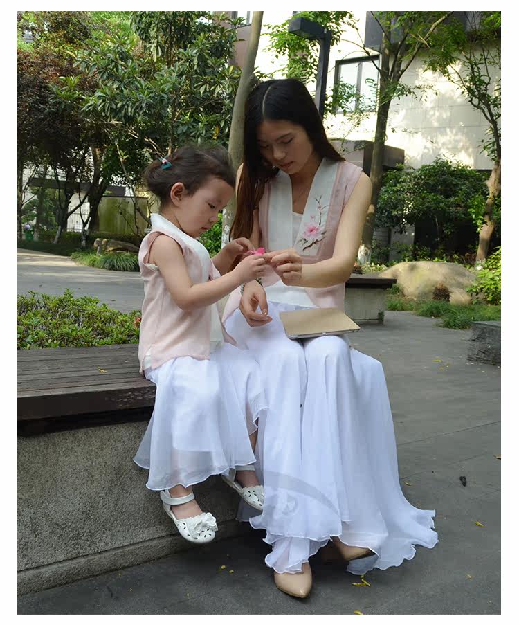 Jupe enfant en mousseline de soie - Ref 2048268 Image 17