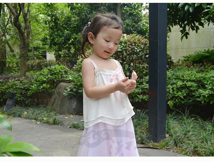 Jupe enfant en mousseline de soie - Ref 2048268 Image 23