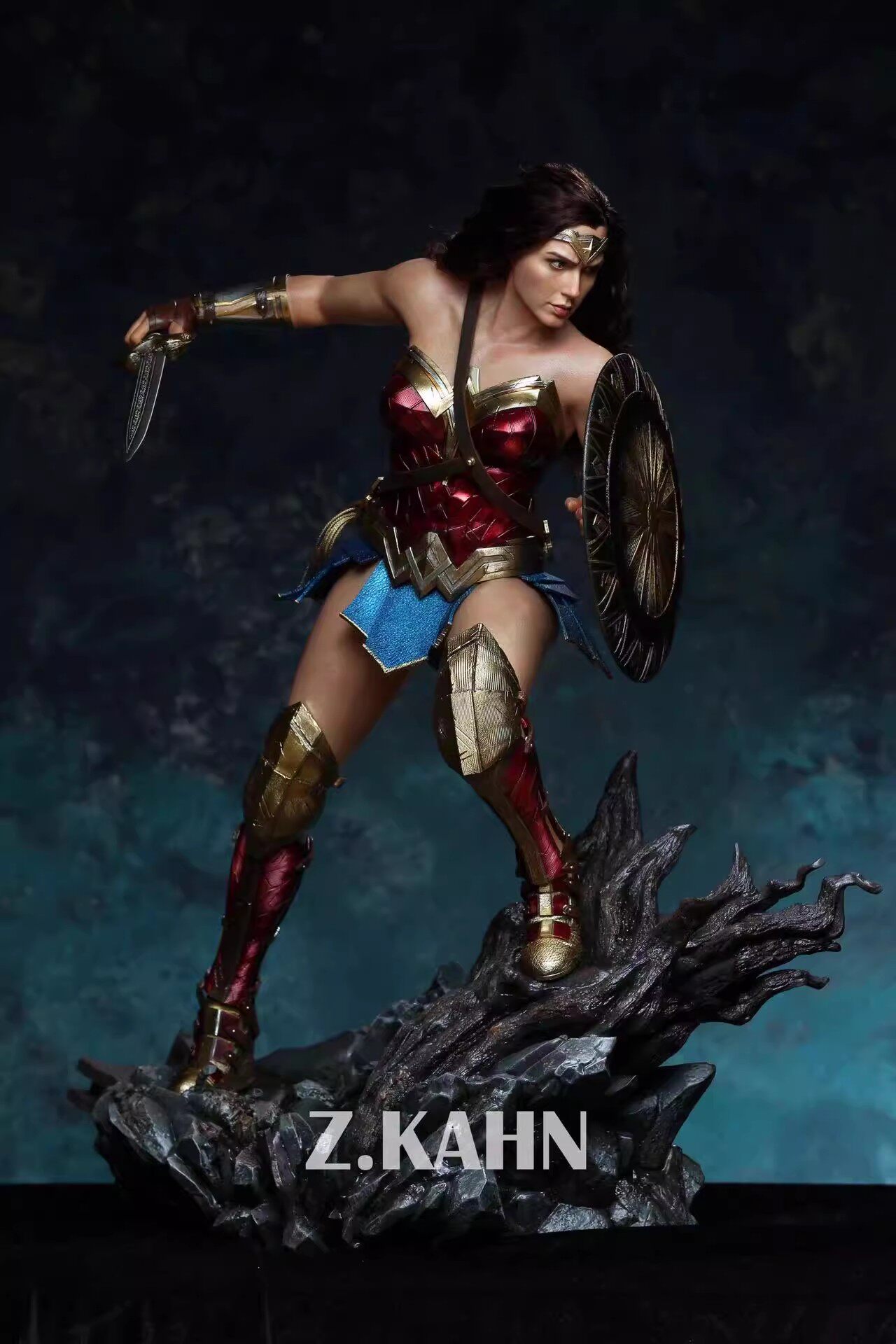 Z.KAHN Studio Wonder Woman 1/3 Resin Statue Deluxe Version | eBay