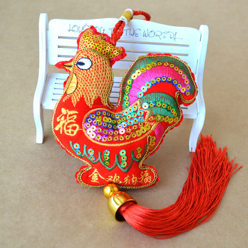 2026 Zodiac Rooster Pendant Big Rooster Spring Rooster Chick Figurine Decoration Gift Car Pendant Spring Festival Ornament 2026 Zodiac Rooster Pendant Big Rooster Spring Rooster Chick Figurine Decoration Gift Car Pendant Spring Festival Ornament