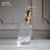 Hiện đại tối giản ánh sáng phong cách sang trọng pha lê thủy tinh chai rượu ngoại bộ rượu whisky rượu vang đỏ rượu thủy tinh tàu rượu trang trí chai bảo quản rượu Rượu vang