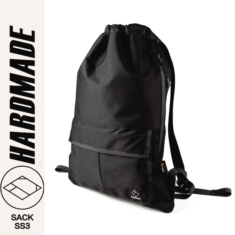 HARMade original trendy minimalist sports waterproof casual bunches pocket travel draw rope double shoulder backpack Dupont 