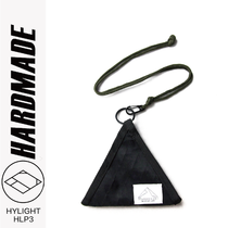 HARDMADE national tide original outdoor function waterproof shoulder certificate crossbody storage change triangle bag